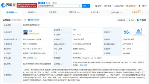 武漢蔚來能源公司戰略升級 新增AI軟件與互聯網信息服務，布局智慧能源新賽道